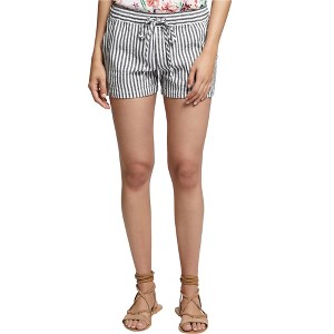 Sanctuary Clothing Womens Linen Casual Walking Shorts - 1 of 1