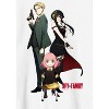 Spy X Family Main Characters Crew Neck Long Sleeve Men's White Sweatshirt - 2 of 2