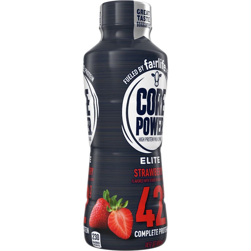 Core Power Elite Strawberry 42G Protein Shake - 14 fl oz Bottle, 5 of 8