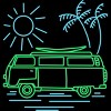 Men's Design By Humans Summer Surf Trip Van Life By donipacoceng T-Shirt - 2 of 2