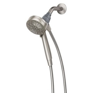 Moen Engage Brushed Nickel 6 settings Handheld Showerhead 1.75 gpm - 1 of 1