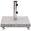 VidaXL Parasol Base Granite 66.1 lb Square Gray - 2 of 4