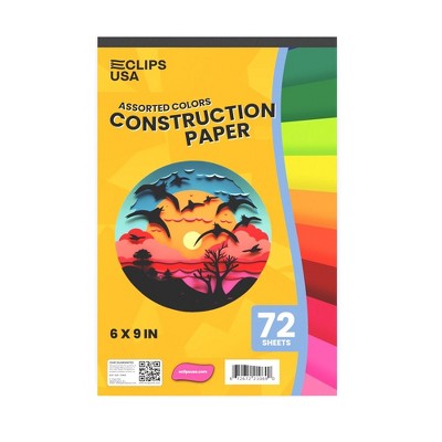 21069: Construction Paper, 6x9, 72 Sheets (48 Packs)