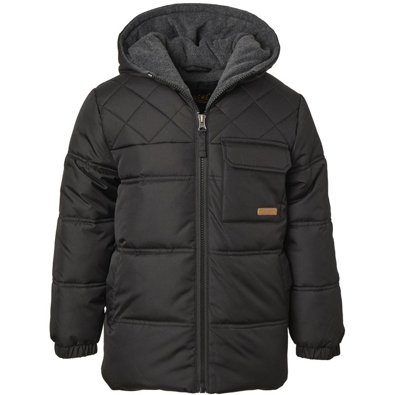 IXtreme Big Boy Mixed Quilted Puffer Jacket, 1 of 3