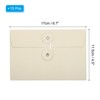 Unique Bargains Sturdy Paper Blank Card Envelopes with String Tie Closure 15 Pcs - 2 of 4