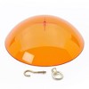 Birds Choice Protective Hanging Dome Bird Feeder Orange: Weather-Resistant, for Orioles & Hummingbirds - 4 of 4