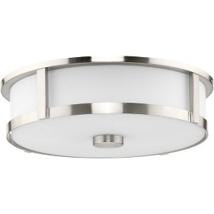 Progress Lighting Gilliam 3 - Light Flush Mount in  Brushed Nickel - 1 of 3
