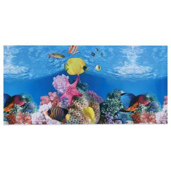 Aquarium Fish Tank Background Double Side Poster 18(45cm)*3ft (92cm) –  OzMarket Essentials
