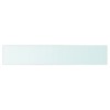 vidaXL Shelves 2 pcs Panel Glass Clear 31.5 in.x5.9 in. - 3 of 3