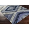 Mark & Day Atwood 5'x7'6" Rectangle Woven Indoor Area Rugs Lime/Charcoal: Geometric Wool, Stain-Resistant, Bohemian Style - 2 of 3