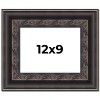 PosterPalooza | Photo Size 3.5" Wide Ornate Black Frame - UV Acrylic, Foam Board Backing, Hanging Hardware - 2 of 4
