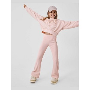 The Children's Place Girls Active Sueded Rib Flare Leggings - 1 of 3