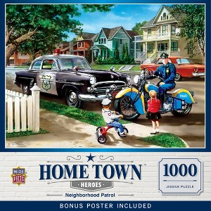 MasterPieces 1000 Piece Jigsaw Puzzle - Neighborhood Patrol - 19.25"x26.75" - 1 of 4