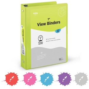 Enday 3-Ring View Binder With 2-Pockets - 1 of 4