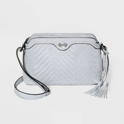 multi compartment crossbody bag