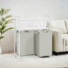 Laundry Sorter with 2 Pull-Out and Removable Bags, Laundry Basket, Laundry Hamper, 12.1 Gal Capacity per Bag - 4 of 4
