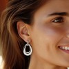 Ross-Simons Sterling Silver Oval Drop Earrings - 2 of 4