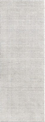 Grey Manor Hand-Knotted Wool Runner Rug