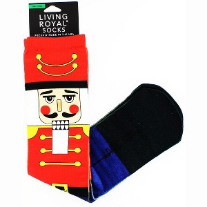Living Royal Christmas Nutcrackers Knee High Socks - 1 of 1