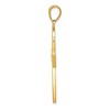 Black Bow Jewelry 14k Yellow Gold Large Polished Ankh Cross Pendant, 23 x 45mm - 2 of 4