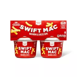 Swift Macaroni & Cheese Microwavable Cups - 4ct - Market Pantry™