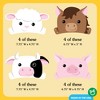 Big Dot of Happiness Paper Farm Animal Headbands, Barnyard Party Crowns for Kids Farm Birthday, DIY Pig, Horse, Sheep, Cow Party Hat Favors, 16 Count - 4 of 4