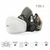 Kitcheniva 7 in 1 Half Face Gas Mask 6200 Respirator Safety Protect - 2 of 2