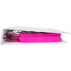 SCS Direct Enamel Pin Display Pages (3 PK) Display and Trade Your Collectible Pins in Any 3-Ring Binder - Pages Lay Flat (Pink - Pins Not Included) - 4 of 4