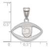 Black Bow Jewelry Sterling Silver U.S. Military Academy Black Knights NCAA Pendant - 2 of 3