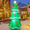 5 FT Christmas Inflatables Tree Outdoor Decorations Blow Up Tree Yard Decoration with Built-in LEDs for Xmas Holiday Party Indoor Garden Lawn Decor - 4 of 4