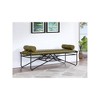 Meridian Furniture,Gatsby Vegan Leather Bench - 2 of 4