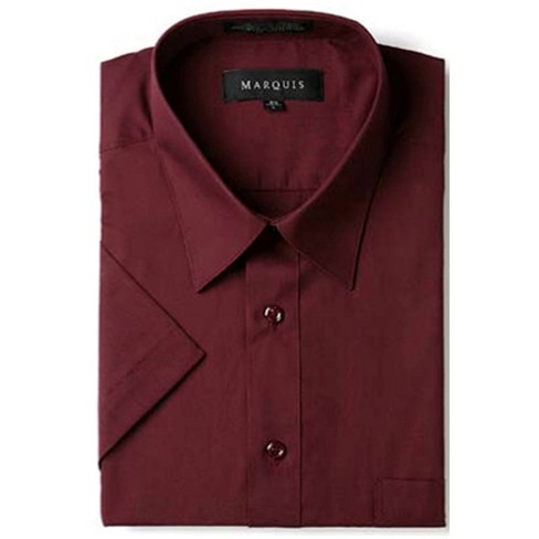 Buy Men's Performance Short-Sleeve Top, Burgundy Marl