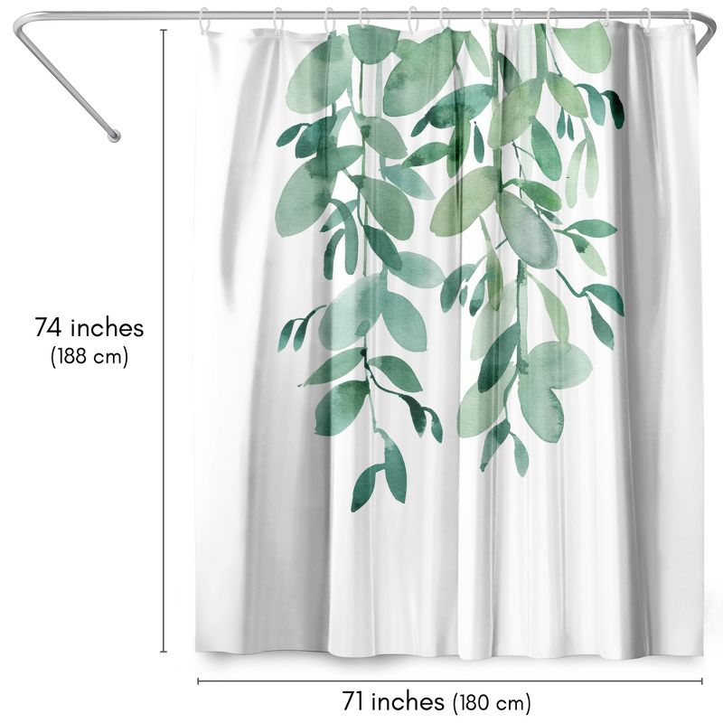 Americanflat 71" x 74" Shower Curtain by Victoria Nelson, 3 of 8