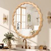 Dexmalle Farmhouse Round Wavy Wall Mirror - 3 of 4