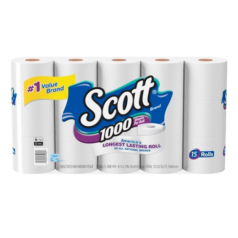 Scott 1000 Septic Safe Toilet Paper : Target