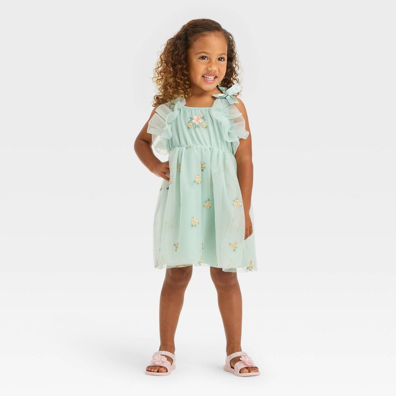 Toddler Girls' Audrey Camille Tutu Dress - Mint Green, 1 of 4
