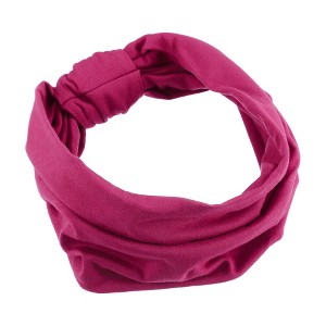 Unique Bargains Stretchy Fitness Sports Moisture Wicking Headband Sweatbands 1 Pc - 1 of 4