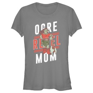 Juniors Womens Shrek Ogre Rebel Mom  T-Shirt -  - - 1 of 4