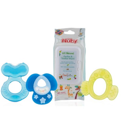 nuby soother and teether wipes