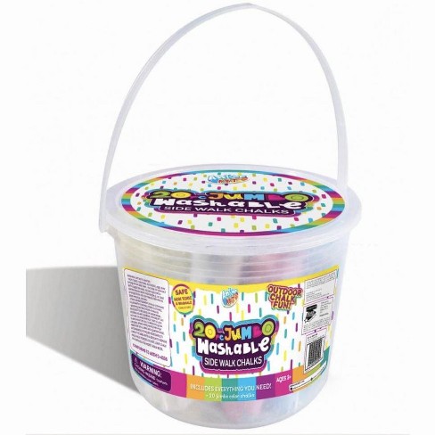 20pc Chalk Set & Bucket With 2 Holders - Sun Squad™ : Target