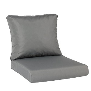 Aoodor Outdoor Chair Cushions Set, Outdoor Deep Seat Cushions with Handle & Adjustable Straps - 1 of 4