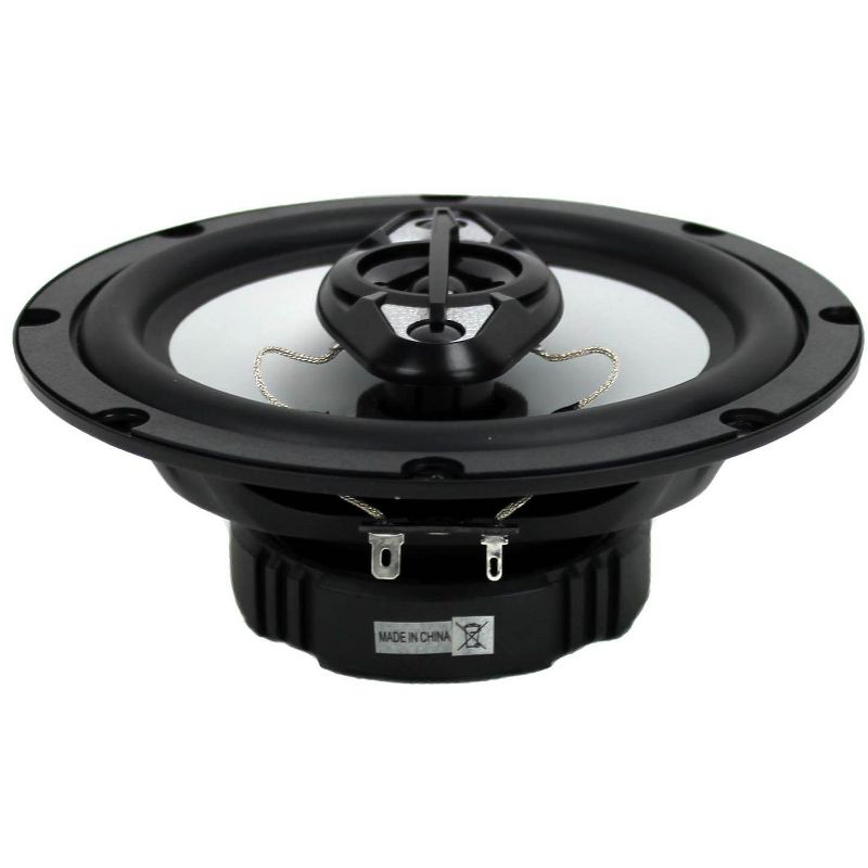 BOSS Audio Systems NX654 Onyx 6.5" 400 Watt 4-Way 4-Ohm Full Range Car Audio Coaxial Speakers with Mylar Dome Tweeters and Poly Injection Cone, Pair, 4 of 7
