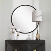 Uttermost Belham Industrial Round Iron Mirror 34.9" for Living Room & Entryway - 4 of 4