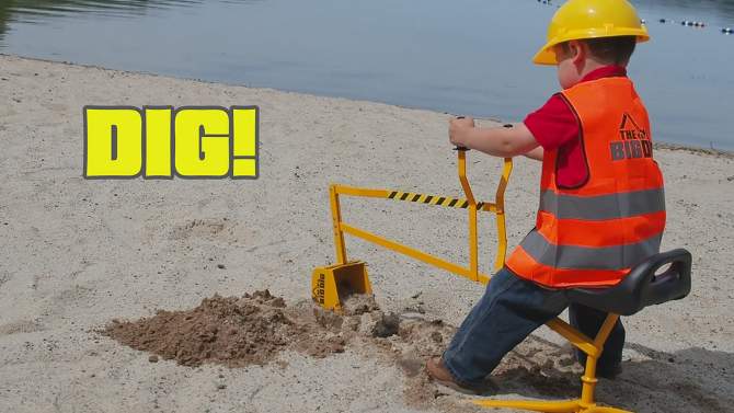 Big Dig Sandbox Digger Excavator Crane with 360 Degree Rotation Base, 2 of 8, play video