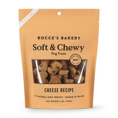 Bocce's Bakery Cheese Basic Soft and Chewy Dog Treats - 6oz