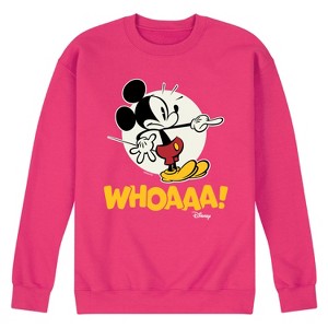 Men's - Disney - Mickey Mouse Graphic Fleece Sweatshirt - 1 of 4