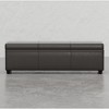 53.90"Lincoln Extra Large Storage Ottoman Bench,Brown - 2 of 4