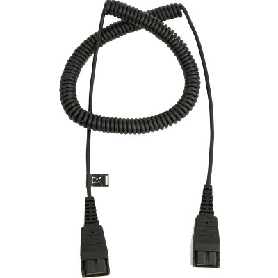 Jabra Headset Cord - QD to QD extension cord 2m coiled 8730-009