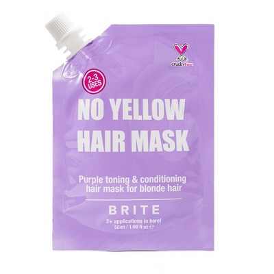 Brite No Yellow Hair Mask - 1.69 fl oz