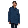 Canada Weather Gear Women's Waterproof Rain Coat with Hood – Lightweight Outdoor Rain Jacket with Front Pockets & Snap Closure - 3 of 4